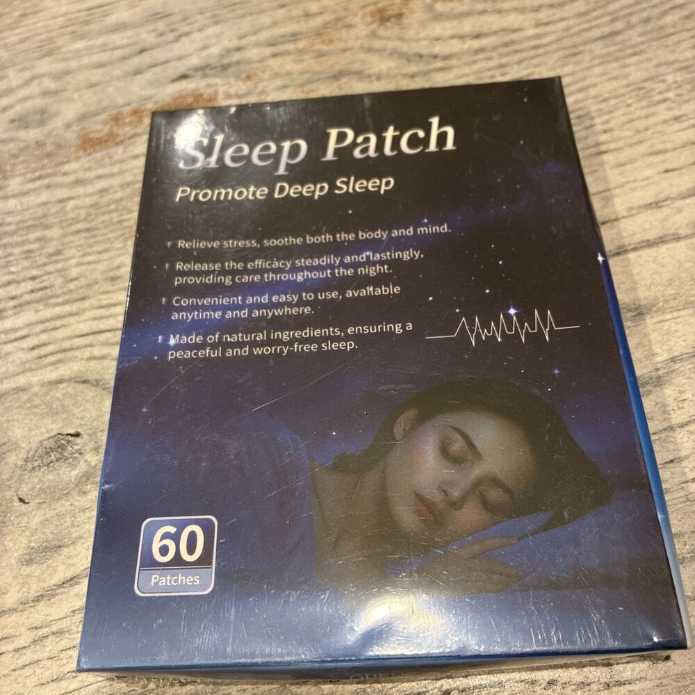 Deep Sleep Patches-60 Count-Natural Sleep Support- Brand New-Sealed Box
